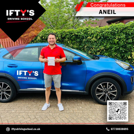 MK City Driving School instructor teaching in Milton Keynes