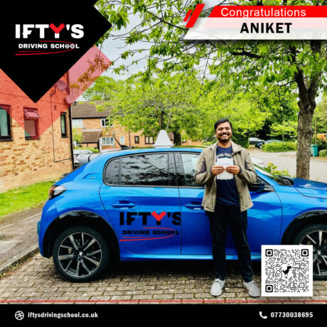 MK City Driving School instructor teaching in Milton Keynes