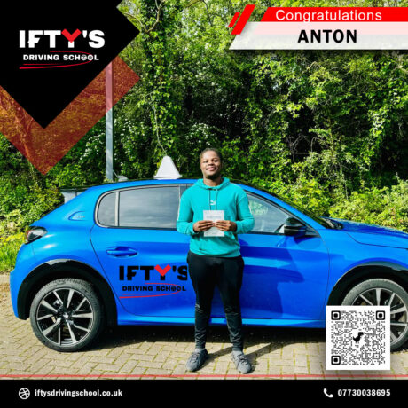 MK City Driving School instructor teaching in Milton Keynes