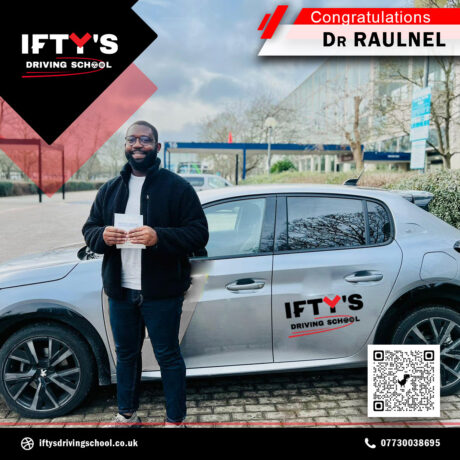 MK City Driving School instructor teaching in Milton Keynes