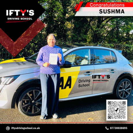 MK City Driving School instructor teaching in Milton Keynes