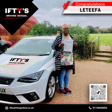 MK City Driving School instructor teaching in Milton Keynes