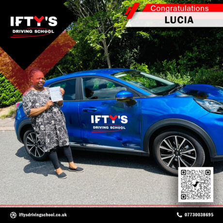 MK City Driving School instructor teaching in Milton Keynes