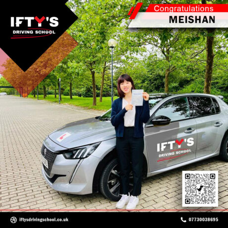 MK City Driving School instructor teaching in Milton Keynes