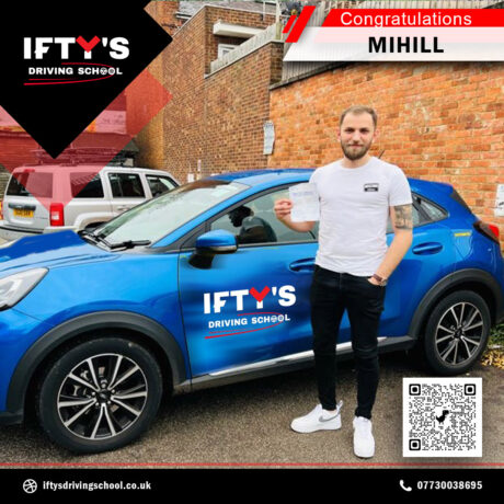 MK City Driving School instructor teaching in Milton Keynes