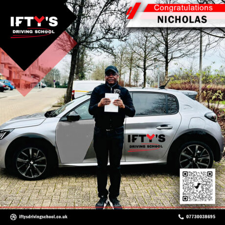 MK City Driving School instructor teaching in Milton Keynes