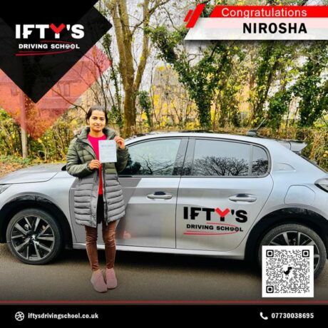 MK City Driving School instructor teaching in Milton Keynes