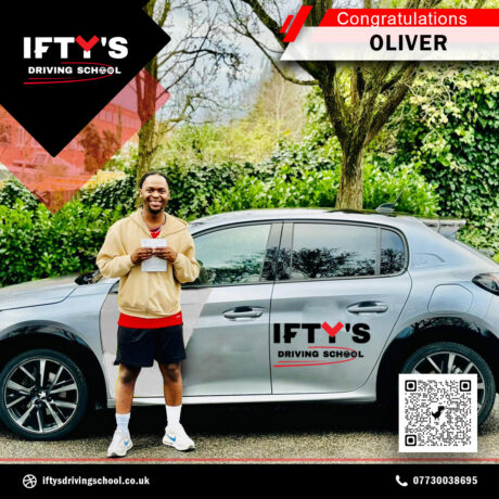 MK City Driving School instructor teaching in Milton Keynes