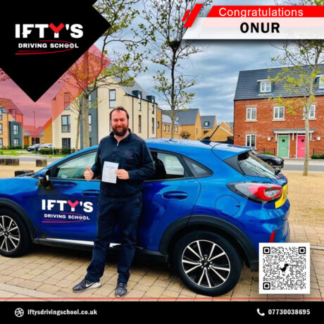 MK City Driving School instructor teaching in Milton Keynes