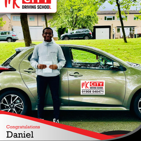 MK City Driving School instructor teaching in Milton Keynes
