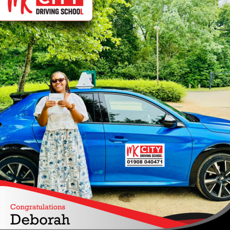 MK City Driving School instructor teaching in Milton Keynes