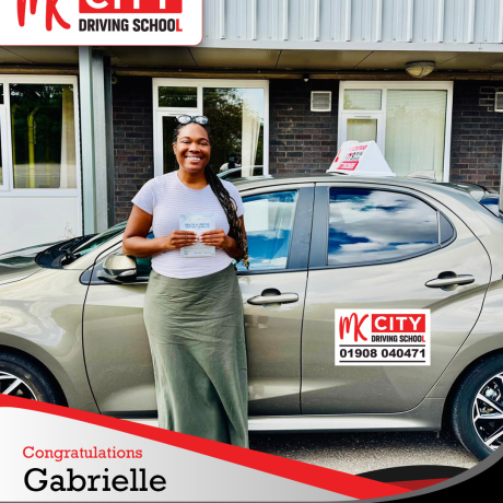 MK City Driving School instructor teaching in Milton Keynes