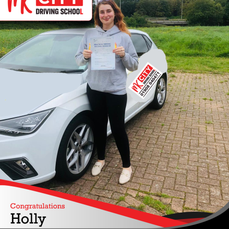 MK City Driving School instructor teaching in Milton Keynes