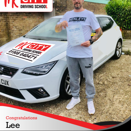 MK City Driving School instructor teaching in Milton Keynes