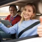woman male driving instructor driving test 85x85