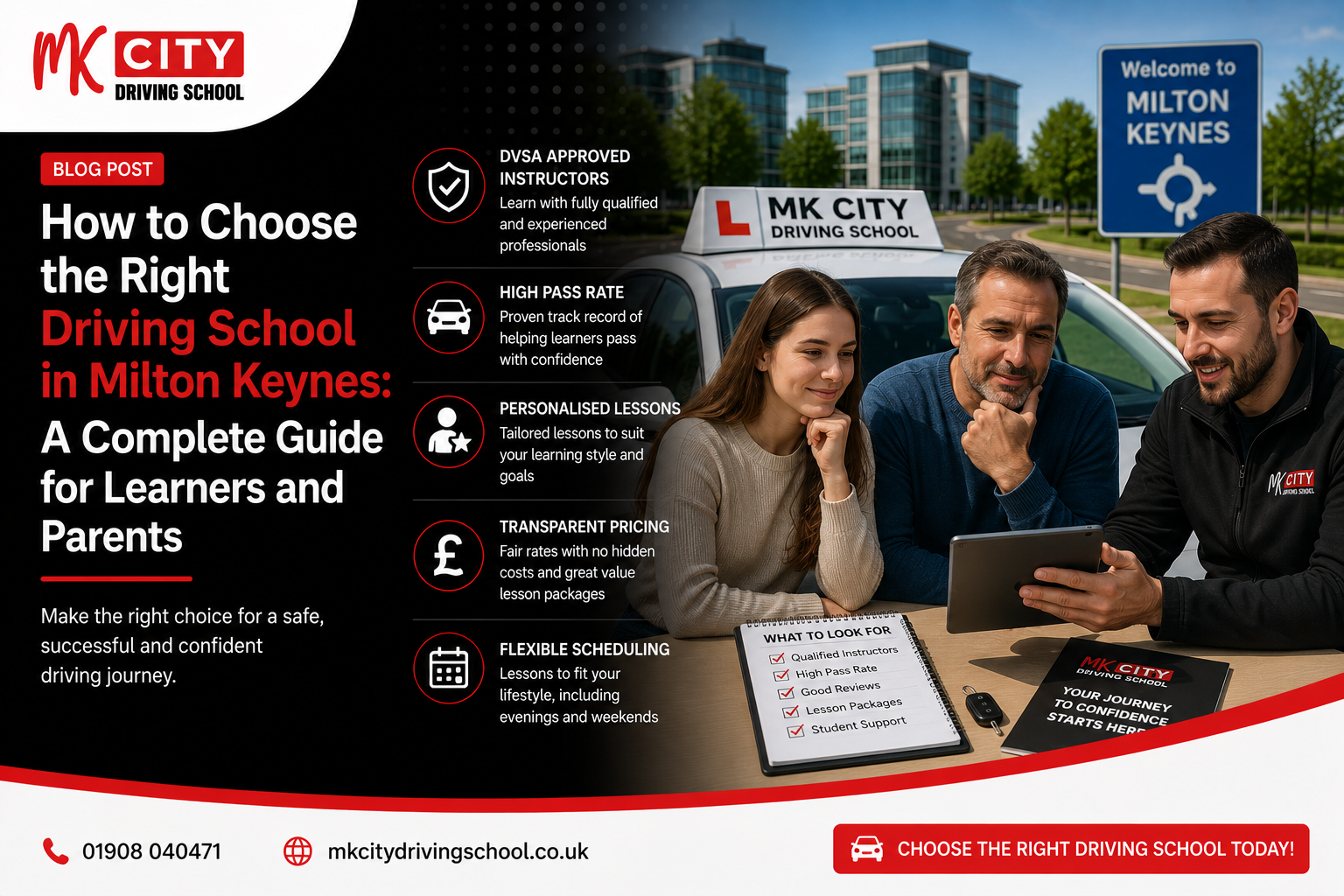 How to Choose the Right Driving School in Milton Keynes