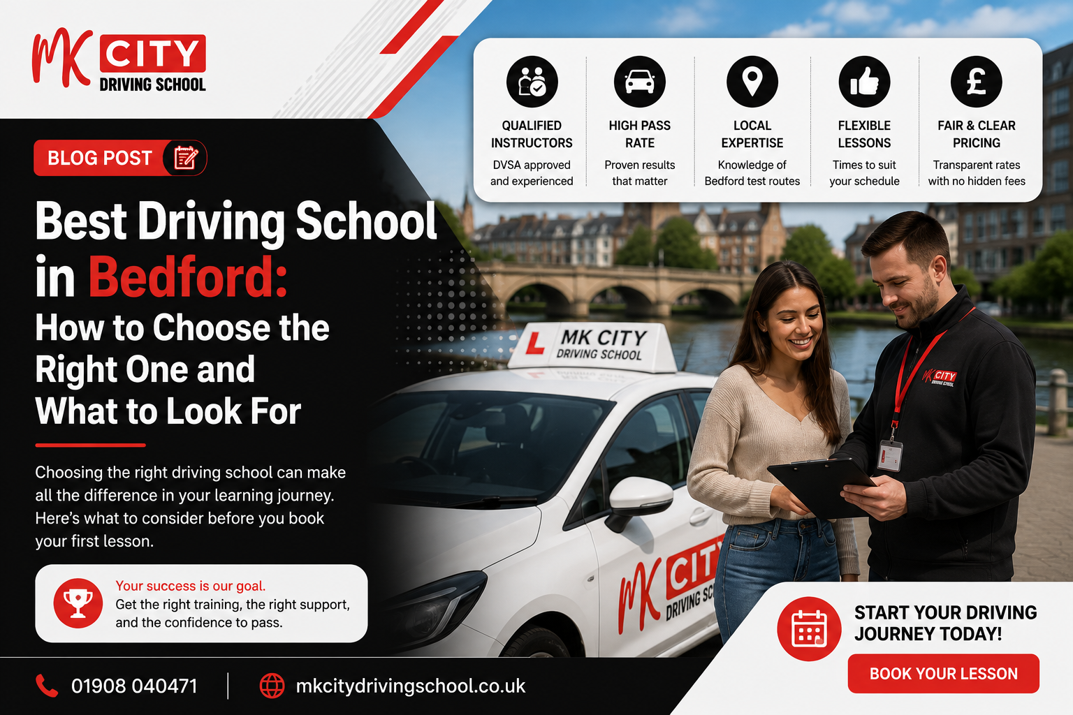 Best Driving School in Bedford: How to Choose the Right One and What to Look For