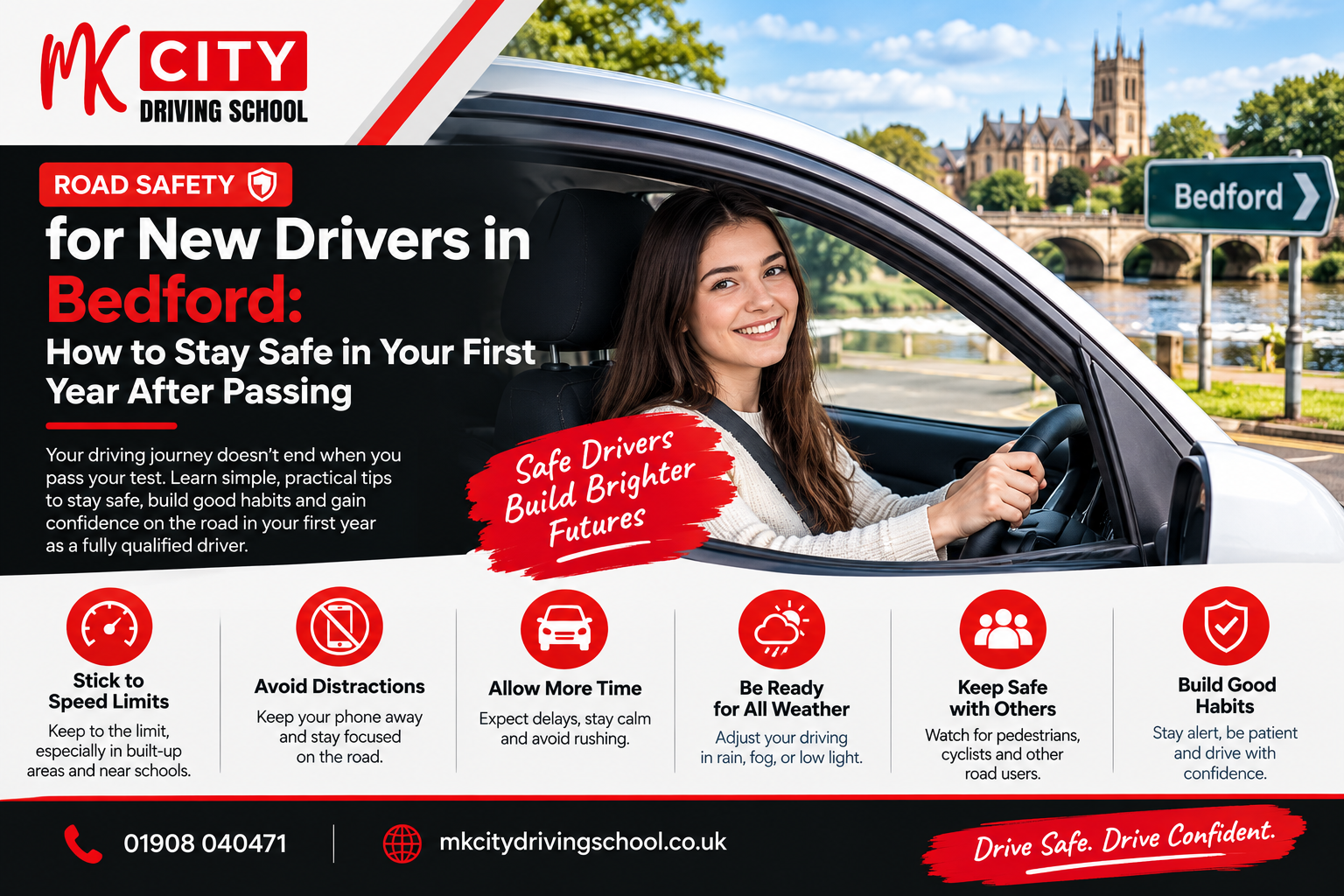 Road Safety for New Drivers in Bedford | MK City