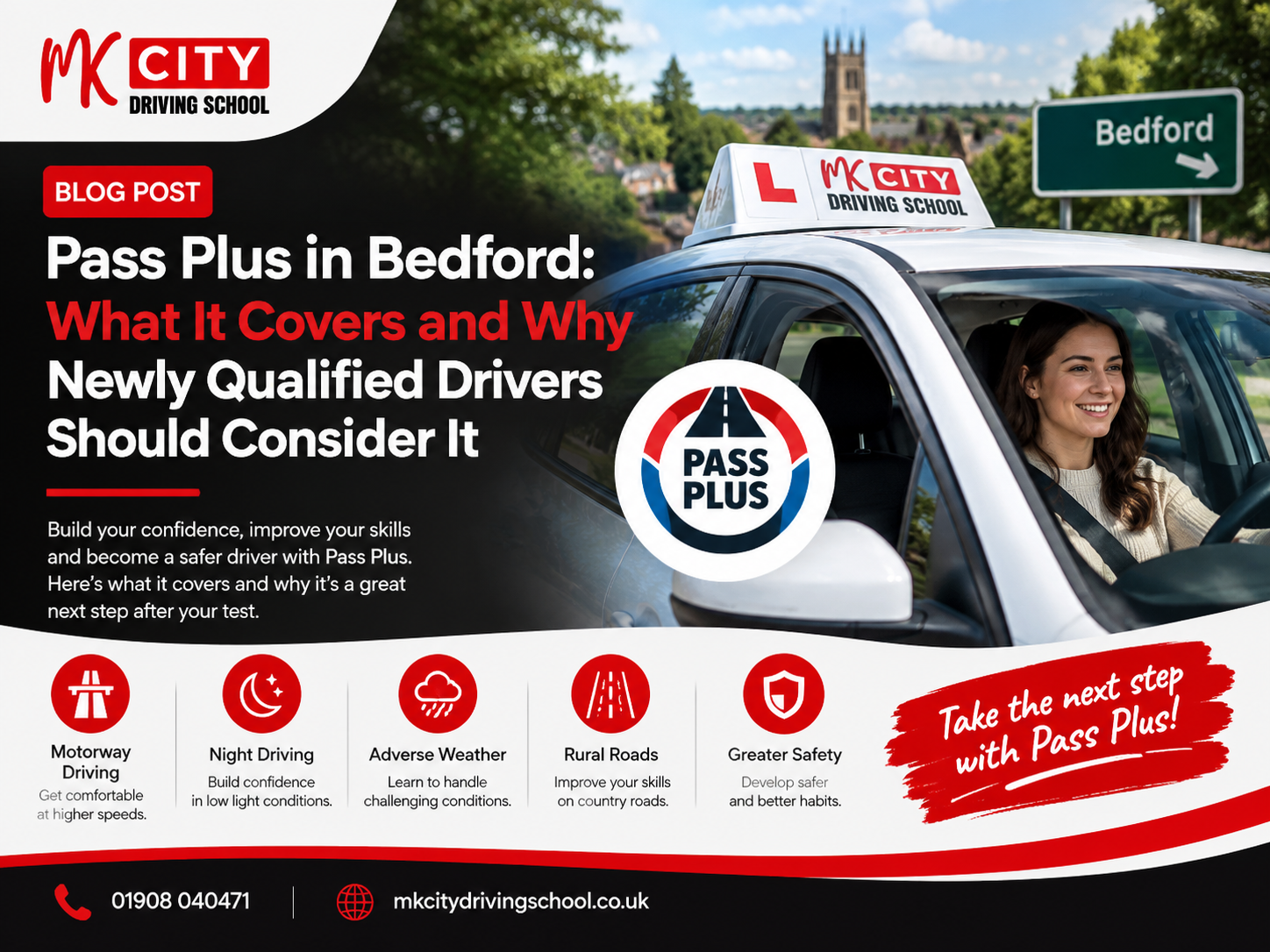 Pass Plus in Bedford: Beginner's Guide | MK City Driving School
